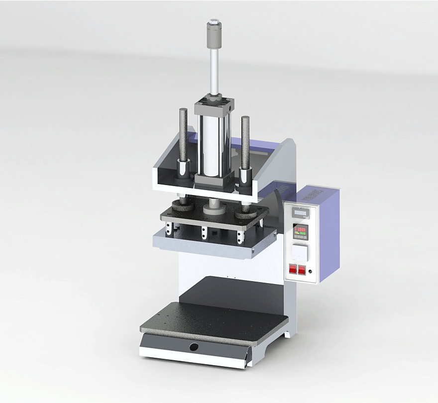 XDY-1001-3臺(tái)式中型熱壓機(jī)展示